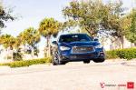 Infiniti Q50S by Naples Speed on Vossen Wheels (VFS-10) 2018 года